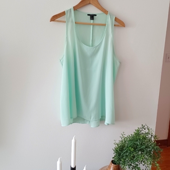 Forever 21 Mint Green Tank Top - Picture 2 of 11
